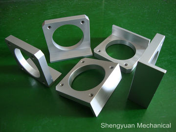 CNC Precision Machining Natural Anodize AL6061 Bracket Metal Motor or 3D Printer Spare Parts