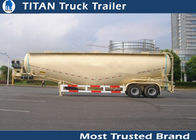 V / typ W trailer Mała pojemność cysterny proszku cementu ze sprężarką powietrza