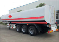 Stal ze stopu aluminium / Qabon / Stal nierdzewna Materiał Tri-axle 50000 litrów paliwa Tanker Truck Naczepy Cena