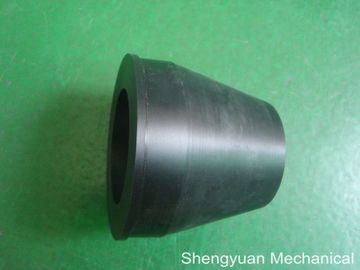 Czarny Derlin / POM Precision Plastic toczone rdzeniowy Adapter Wedge