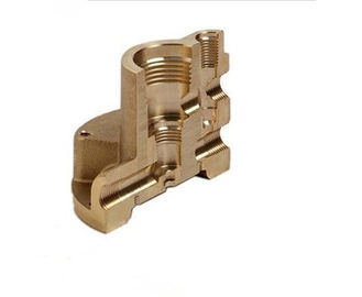 Niestandardowe High Precision CNC, Obróbka części z mosiądzu niklowane