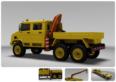 136 KW Transport Semi Trailer Pipeline Repair Konserwacja pojazdu Podziemny rurociąg