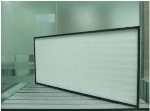 Dostosowane PU panel Filtr powietrza Rotary plisowania pralce 350mm Szerokość