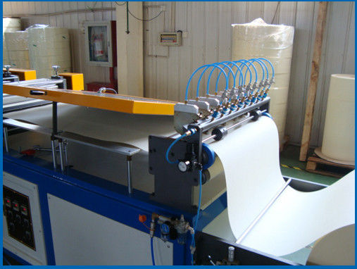 Przetwornica Kontrola filtra oleju Rotary plisowania Machine, szerokość 600mm