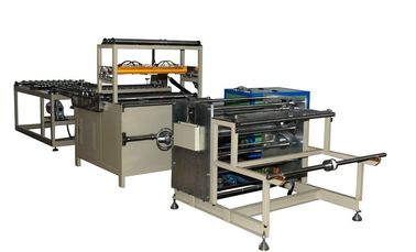 Filtr powietrza HEPA Włókno szklane mini plisowanie Machine 25.4mm Interval Klejenie Linia