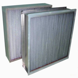 Waveness Folia aluminiowa Pleat Hepa High Temperature Filtr filtra systemu przemysłowego Air