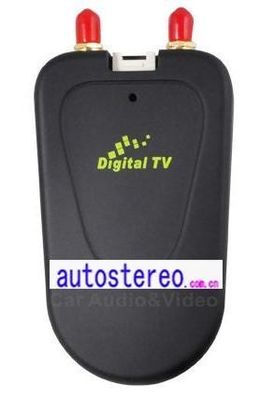 Car Digital TV Tuner Odbiornik Auto Części Do MPEG-4 DVB-T TV antena S100 S150 Stereo