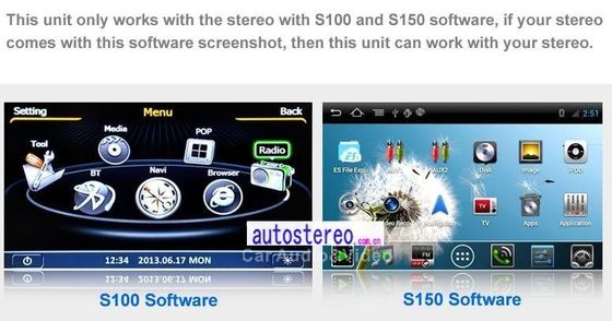 Car Digital TV Tuner Odbiornik Auto Części Do MPEG-4 DVB-T TV antena S100 S150 Stereo