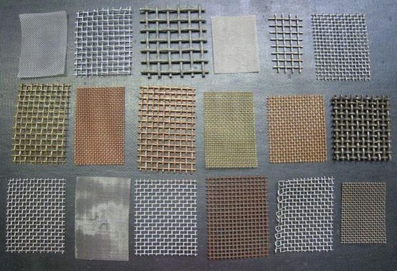 Niestandardowe brązu Siatki Filtr sito szerokość 0,6 m - 1,3 m / Wire Mesh