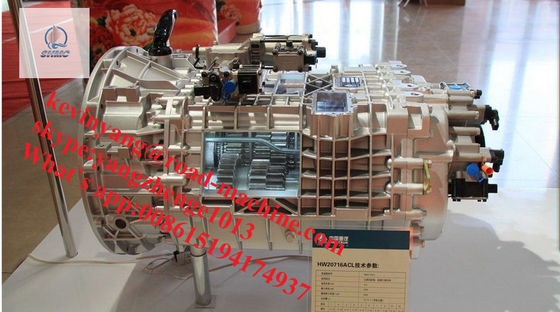 2600RPM Sinotruk Części 10Forward Prędkości 2 Odwrócona szybkości transmisji / przekładni